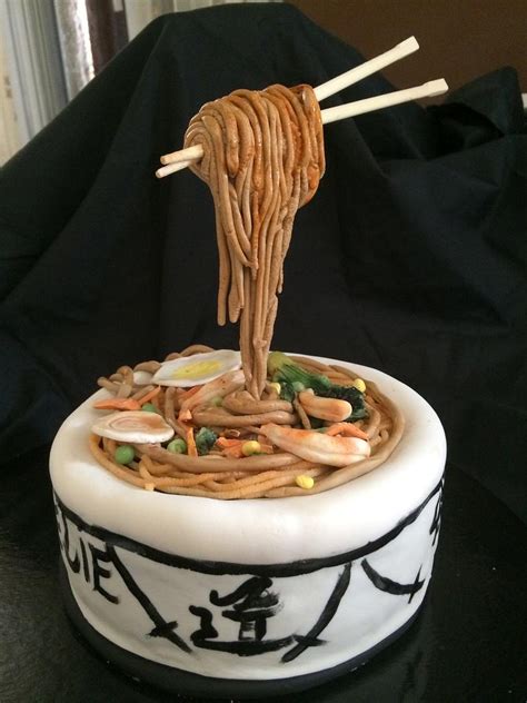 Japanese Noodle Cake Cake By Santanasoares Cakesdecor