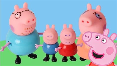 Peppa Pig Con Toda La Familia Juguetes Peppa Pig Youtube