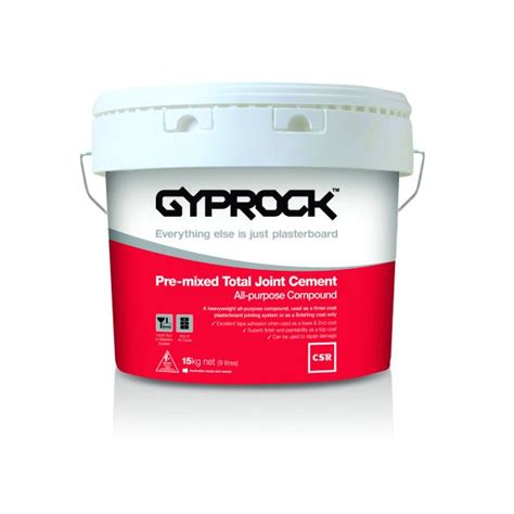 Trade Plaster Supplies Sydney Gyprock Pre Mixed Total Joint Cement