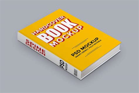 Free Download Hardcover Book Mockup In Psd Designhooks