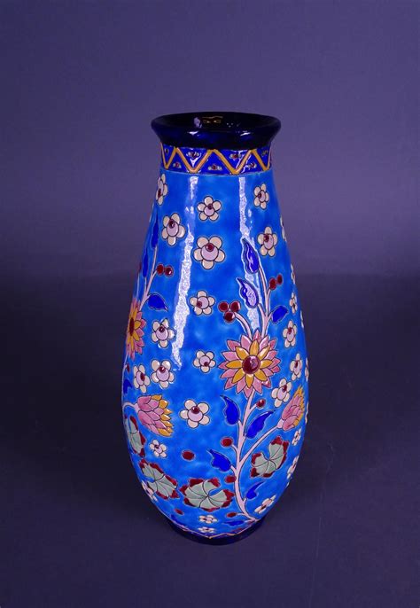 Enlots310042 Ceramique Vase En Faience Boch