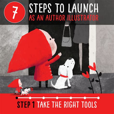 7 Steps To Become An Author Illustrator Step 1 Top Tools For A Head