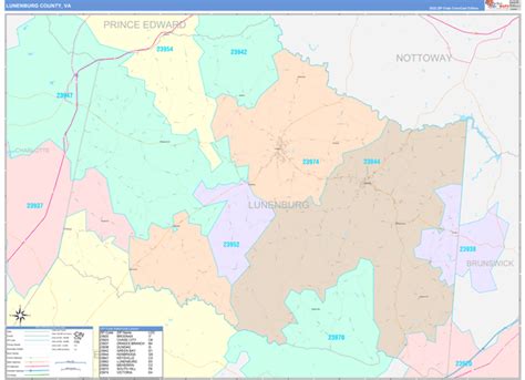 Maps Of Lunenburg County Virginia