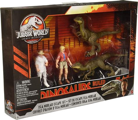 Jurassic World Legacy Collection Conjunto De Escape Isla Nublar