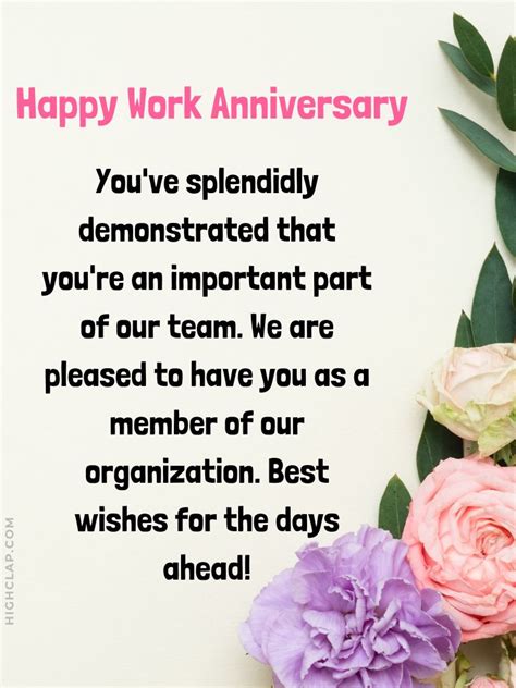 Work Anniversary Wishes For Employees Colleagues Boss The Best Porn Website
