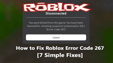 Cómo reparar el error de Roblox Código arreglos simples