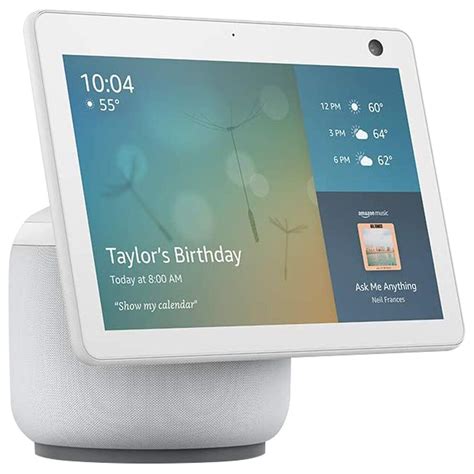 Amazon Echo Show 10 Hd Smart Display With Motion And Alexa Glacier