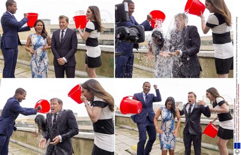 Celebrities And Famous Personalities Take Up The Als Ice Bucket