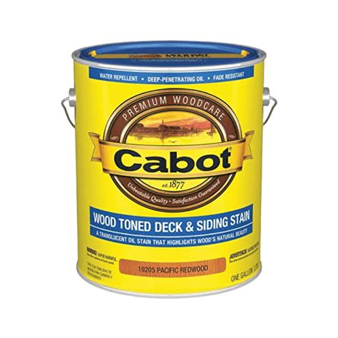 Cabot Semi Transparent Redwood Oil Deck And Siding Stain Gilford