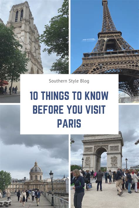10 Things To Know Before Visiting Paris