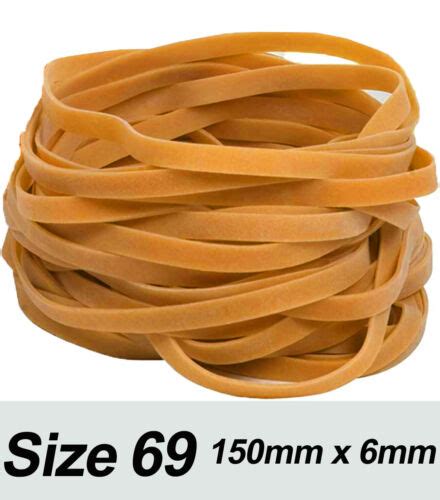 size 69 elastic rubber bands extra large 150mm x 6mm strong thick free post ebay