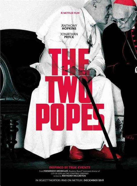 The Two Popes Movie Poster