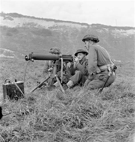 Unfortunate Fate Of A Vickers Machine Gun High Caliber History Llc