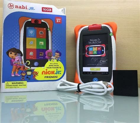 Nabi Jr 16gb Multi Touch 5 Nick Jr Edition Tablet E4 858119003654