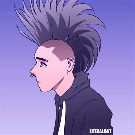 Mohawk Guy By Literalhat On Newgrounds