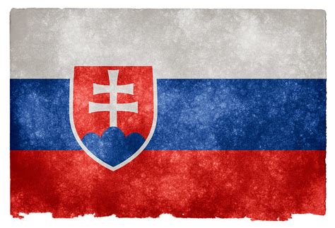 Slovakia was once connected with the country of hungary. Slovakia Grunge Flag | Grunge textured flag of Slovakia on ...