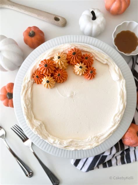 Salted Caramel Pumpkin Spice Cake Cake By Kelli