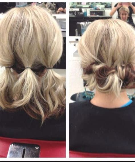 Easy Updos For Short Hair Youtube Smpmantrenc