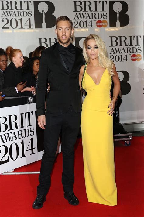 Brit Awards Rita Ora Calvin Harris Brit Awards