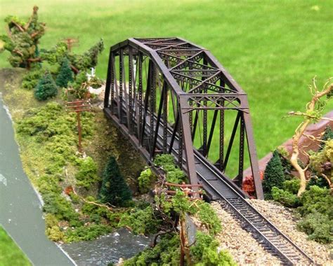 N Scale Scratch Built Bridge N Scale Train Layout Model Train