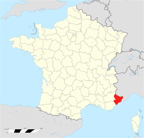 On peut diviser le départements en trois zones : Grasse (06 Alpes maritimes) - ville de grasse