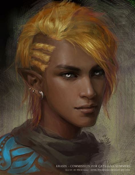Image Result For Dark Skinned Elf Elf Art Character Art Portrait