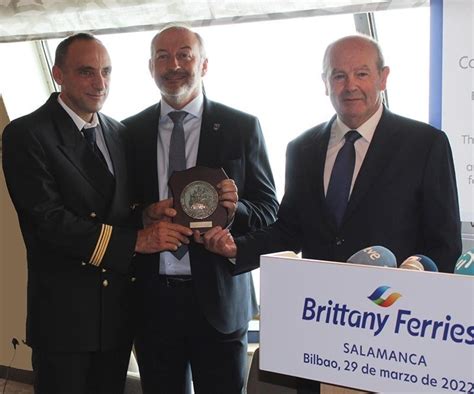 Brittany Ferries Inaugura En El Puerto De Bilbao Su Primer Ferry