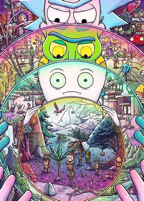 Rick And Morty Microverse Battery In 2020 Rick And Morty Poster Rick