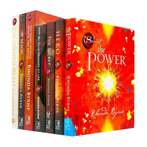 Rhonda Byrne Collection Secret Series 7 Books Set Hero Power Magic