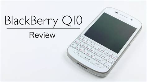 Blackberry Q10 리뷰 Youtube