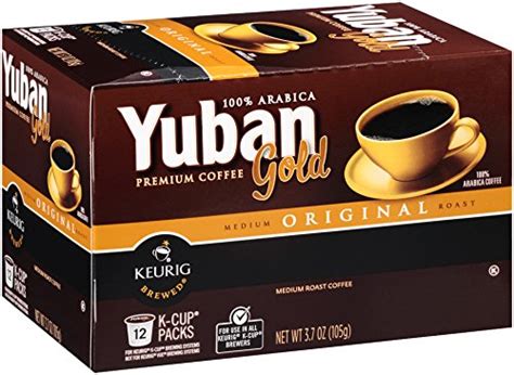 Yuban Gold Original Coffee Medium Roast K Cup Pods 12 Count