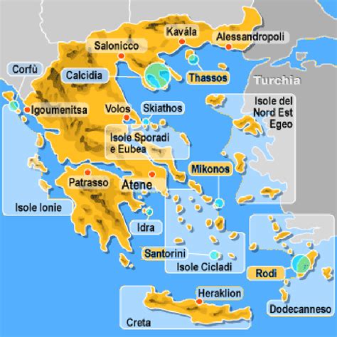 Rodi Grecia Cartina Cartina Fisica Italia