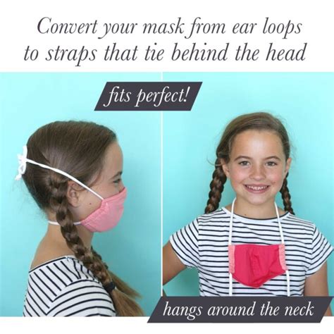 Make Your Face Mask More Comfortable With Stretchy Straps Diy Its