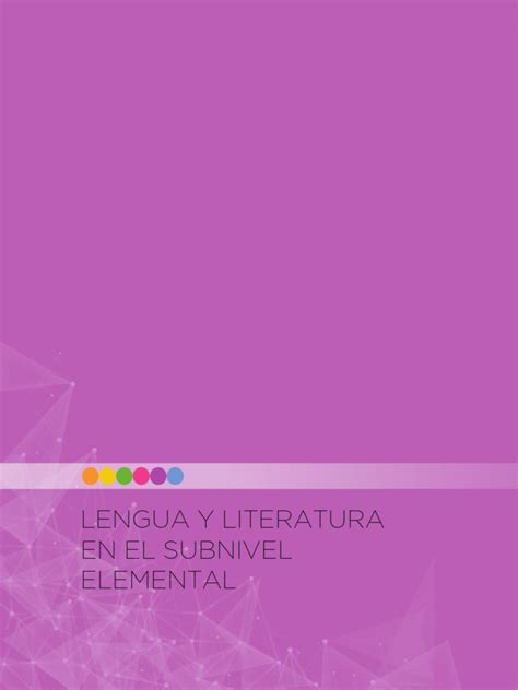 Guia De Implementacion Del Curriculo De Lengua Y Literatura Subnivel