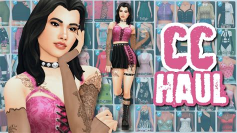 Laces And Spikes Cc Set Massive Trillyke Cc Haul 👗 The Sims 4 Maxis