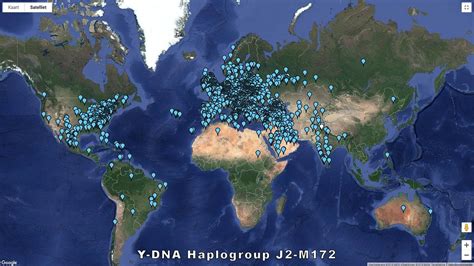 Haplogroup j2 is thought to have appeared somewhere in the middle east towards the end of the last glaciation, between 15,000 and 22,000 years ago. Y-DNA Haplogroup J2-M172 Project Member Map | Y-DNA ...