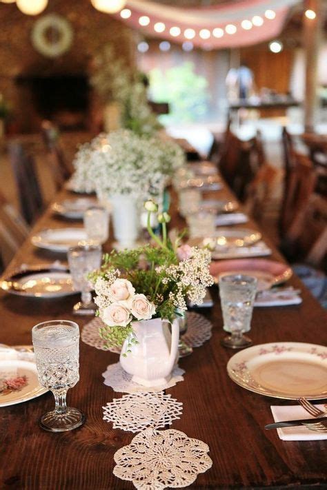 A Vintage Wedding Tablescape Ideas From Southern Vintage Vintage