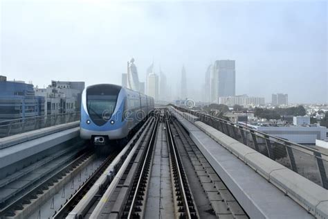 The Dubai Metro Is A Driverless Fully Automated Metro Rail Network In