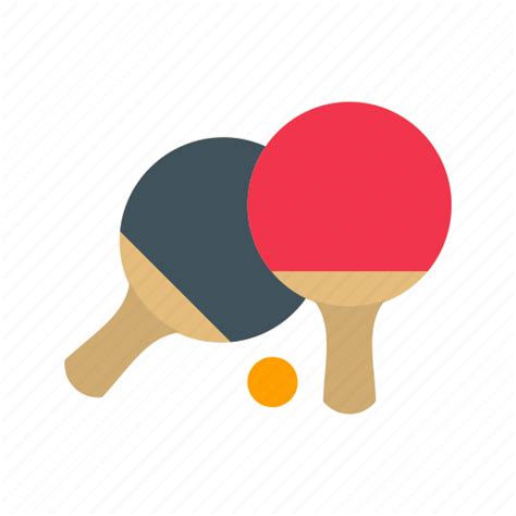 Ping Pong Pingpong Racket Icon