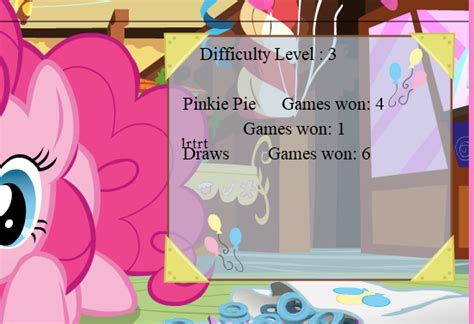 1779599 Safe Pinkie Pie Earth Pony Pony Flash Game Pink Tac Toe