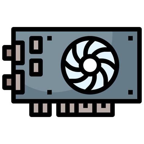 Graphics Card Gpu Icon Png Png Image Transparent Png Free Download On