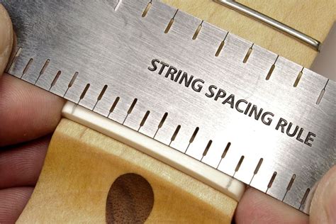String Spacing Rule Nut And Bridge String Layout Tool Philadelphia