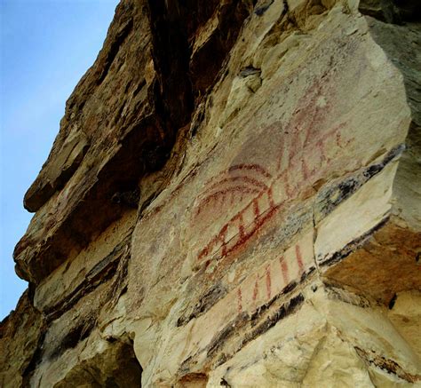 Pictographs Native American Rock Art Pictographs Nativ Flickr
