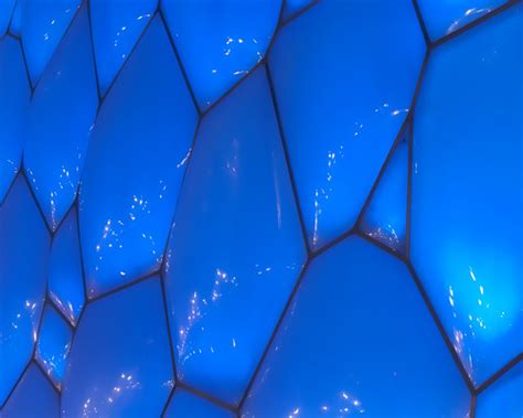 Big Blue Exterior Of The The Beijing National Aquatics Cen Flickr
