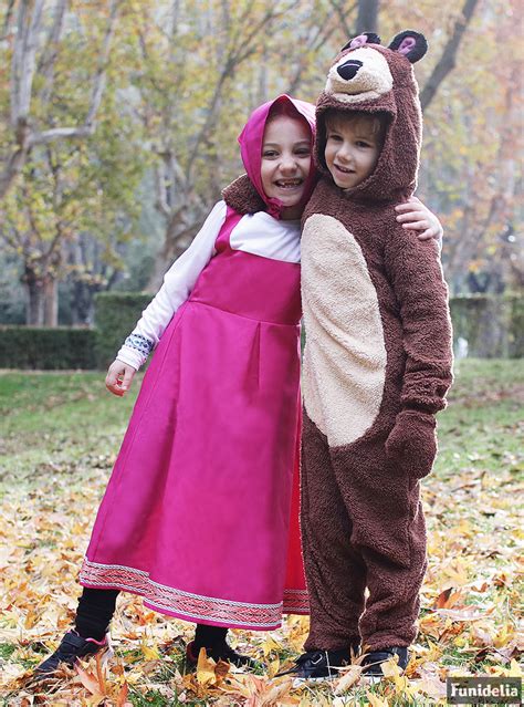 Masha Costume Masha And The Bear Express Delivery Funidelia