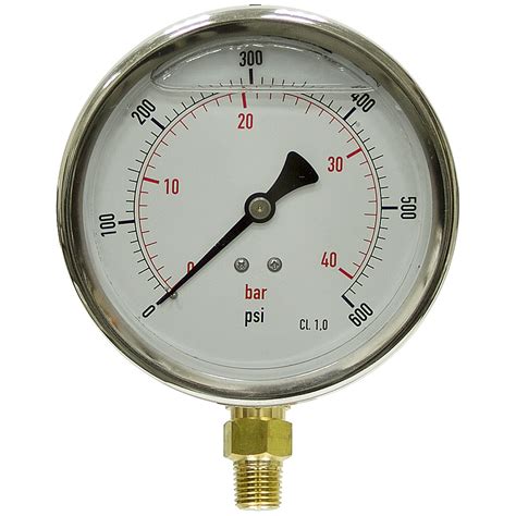 600 Psi 4 Lf Lm Pressure Gauge Dynamic Pdlc 2p 040 A Pressure