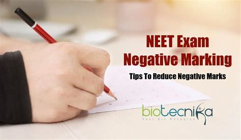 How To Reduce Negative Marking In Neet Exam