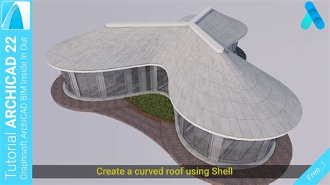 Create A Curved Roof Using Shell Youtube