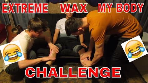 Extreme Wax My Body Challenge Youtube