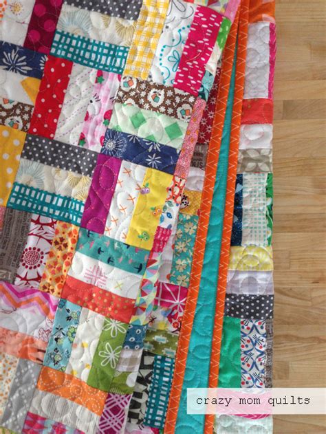 Crazy Mom Quilts Crazy Rails Quilt A Tutorial Scrappy Quilt Patterns